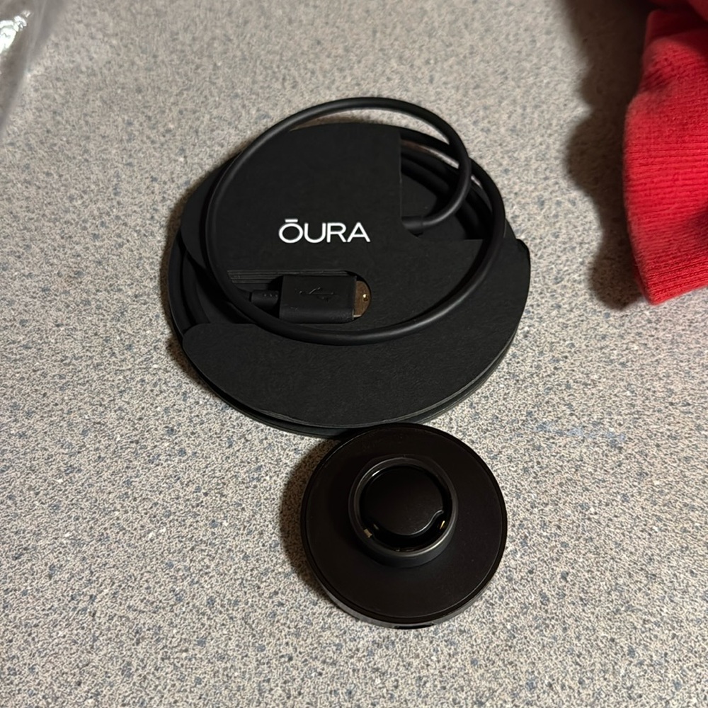 Oura Black Charging Set